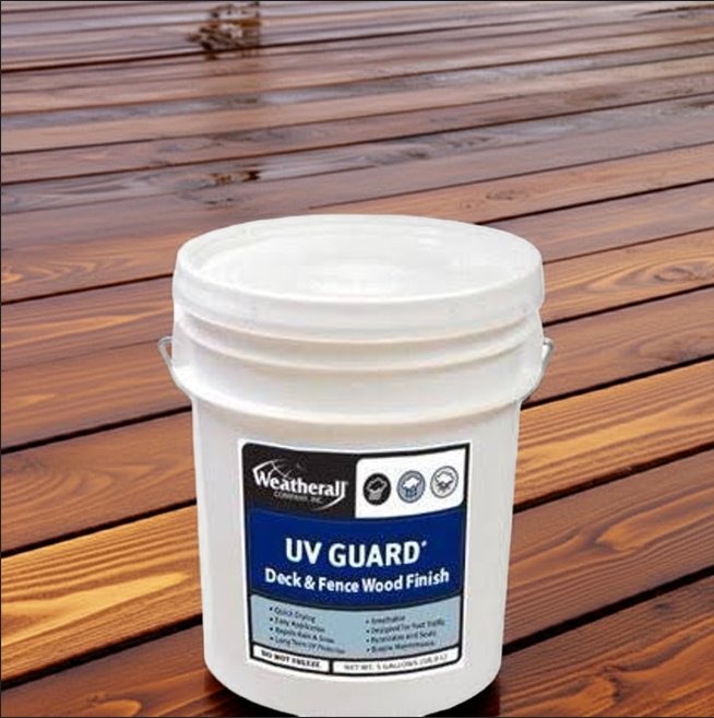 Weatherall UV Guard Deck & Fence Wood Finish 1 Coat application