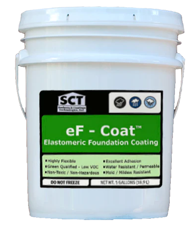 SCT eF-Coat Elastomeric Foundation Coating