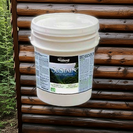 Weatherall SuSTAIN Exterior Wood Finish. 1 Coat application